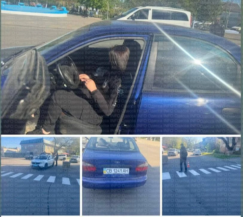 В Одеській області поліцейська збила дитину, відволікшись на телефон. Батька постраждалої мобілізували, коли він прийшов дізнатися хід справи — місцеві ЗМІ