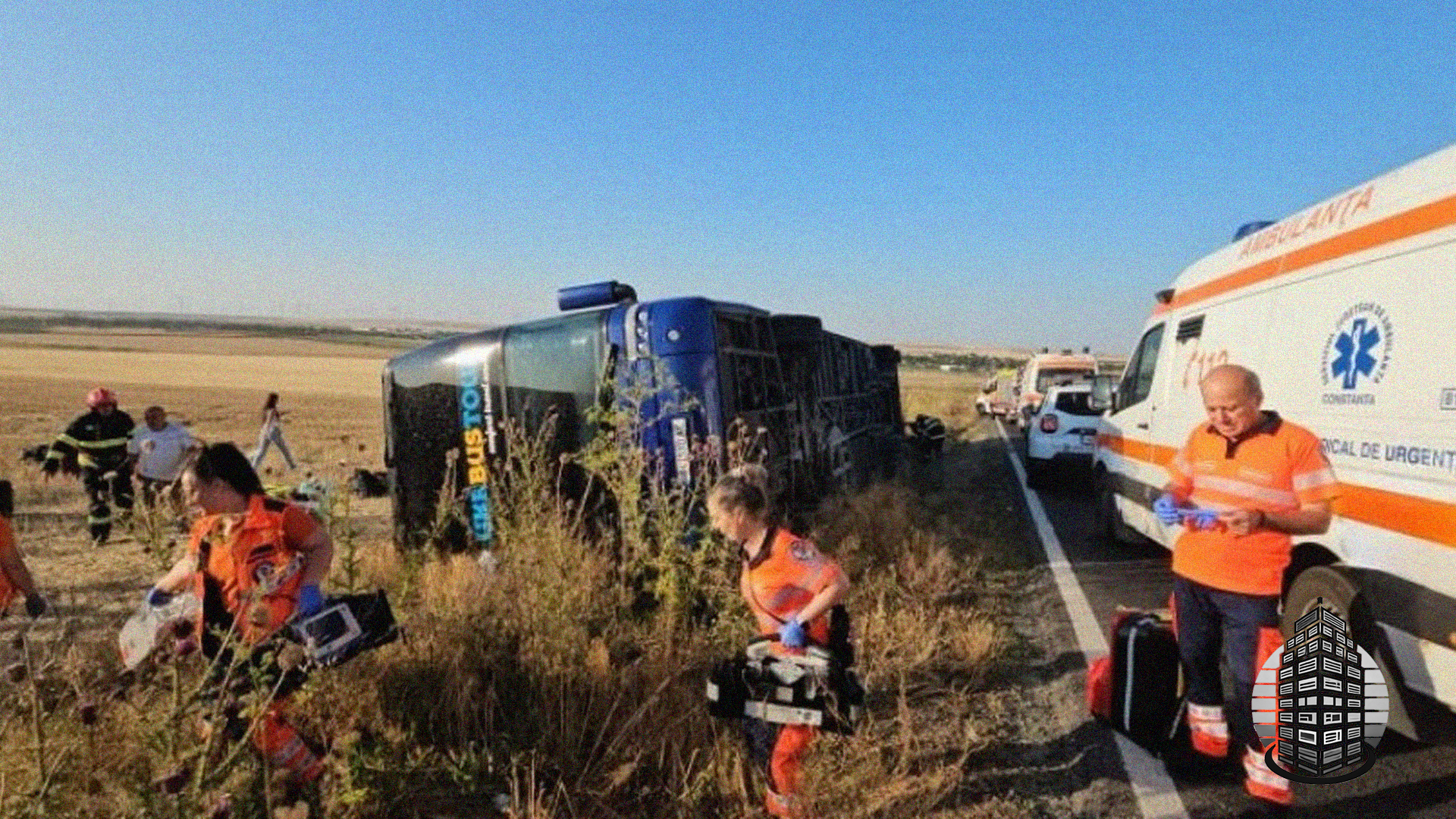 У Румунії перекинувся автобус з 55 українцями, серед яких були діти — місцеві ЗМІ