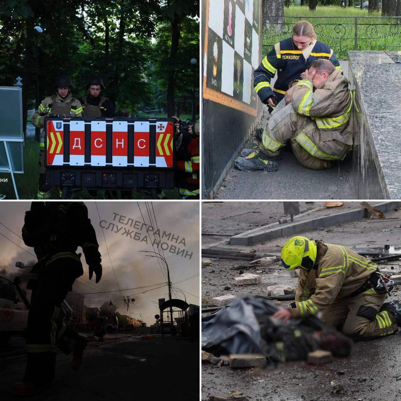 Троє рятувальників загинули в Києві під час ліквідації наслідків атаки РФ — ще 14 поранених