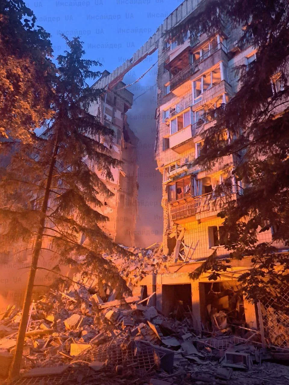 Масований удар РФ по Києву: щонайменше 14 загиблих, десятки поранених, значні руйнування