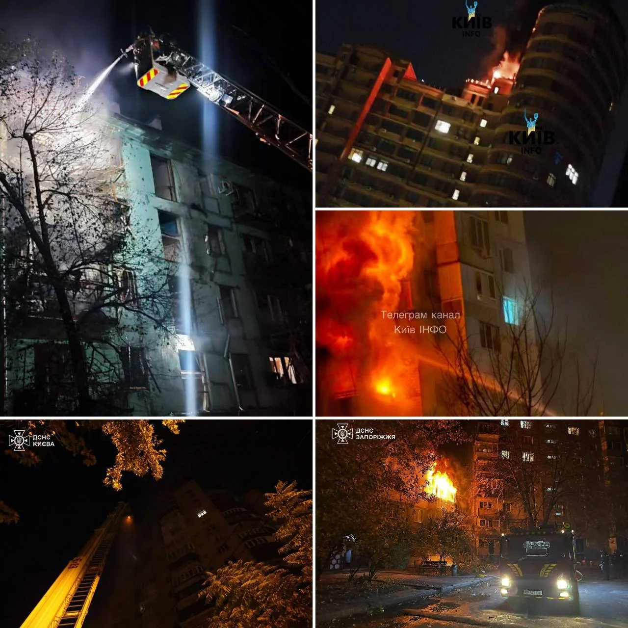 Росія завдала масованої атаки по Україні в ніч на 22 жовтня — попередньо 6 загиблих і 17 постраждалих, — Зеленський