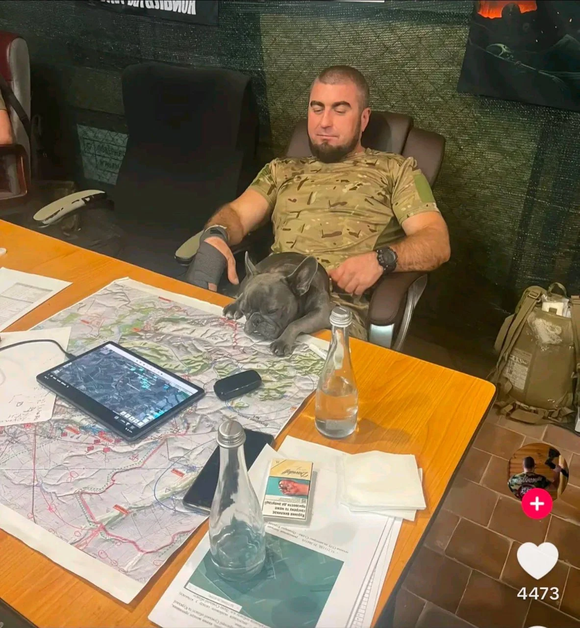 Полковник Манько опублікував у TikTok фото з мапами із грифом «таємно», — Стерненко