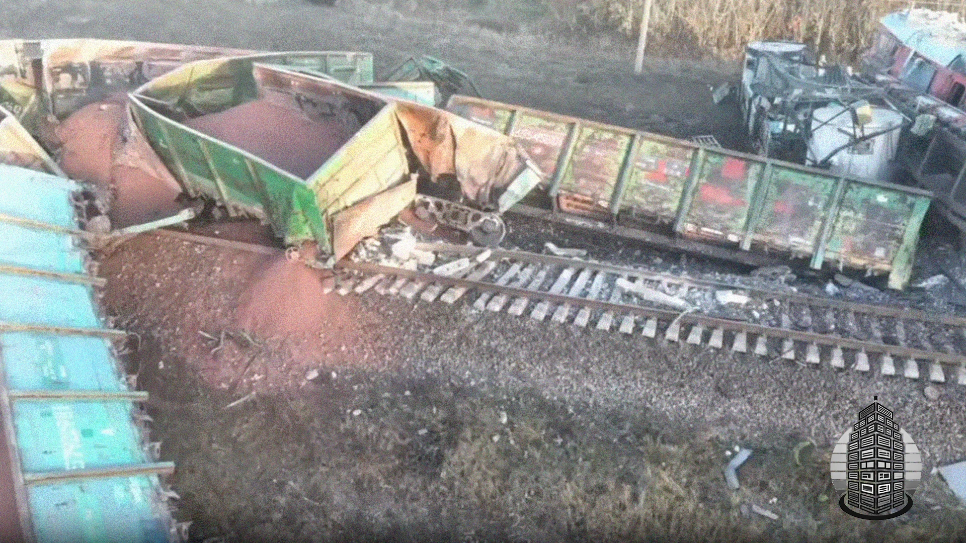 Під Токмаком підірвали військовий потяг окупантів — ГУР