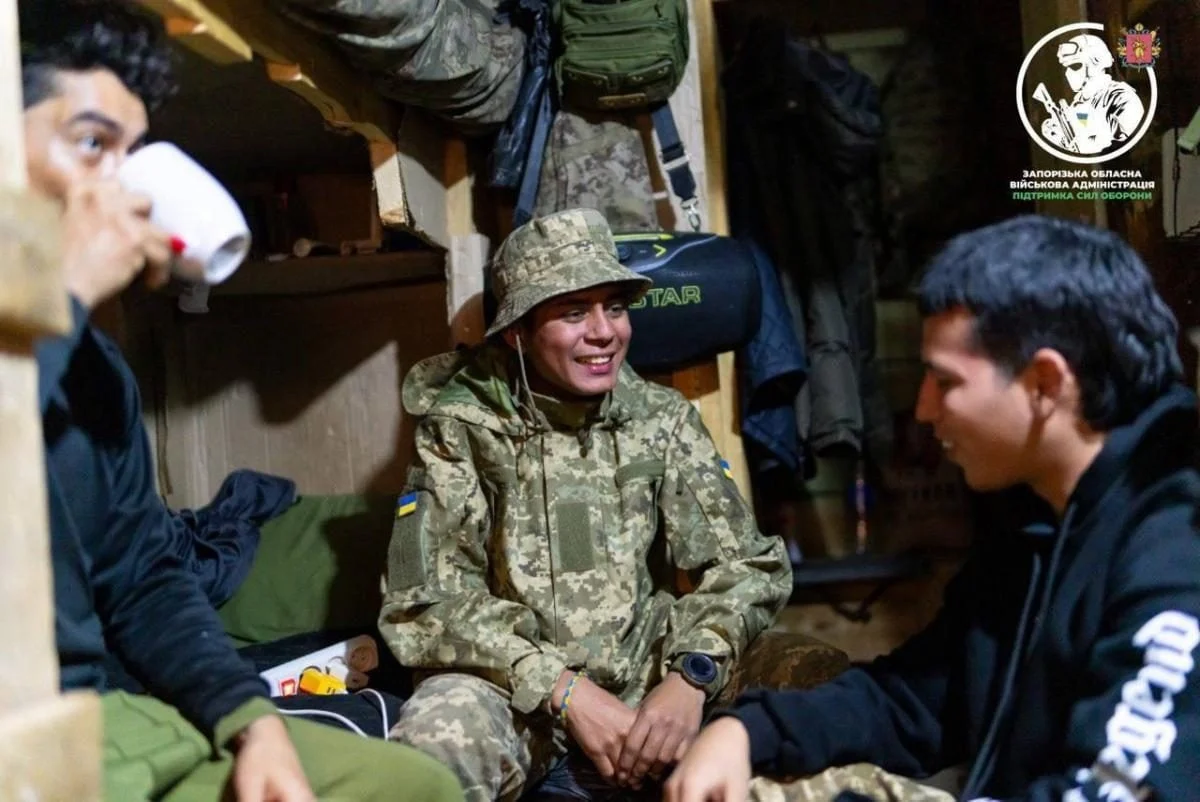 На Запорізькому напрямку до ЗСУ приєдналися тисячі легіонерів із Колумбії (фото)
