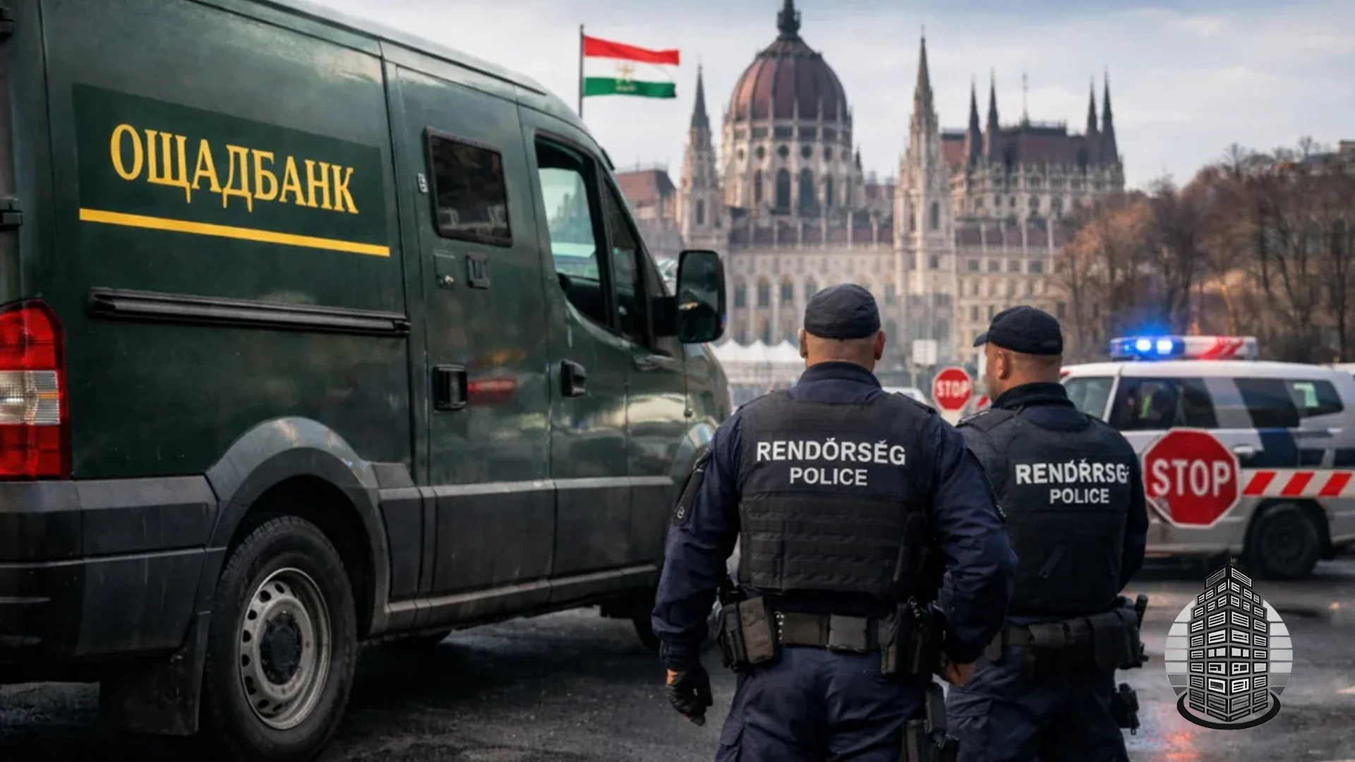 Інцидент з інкасаторськими авто в Угорщині: Україна заявила про затримання співробітників «Ощадбанку»